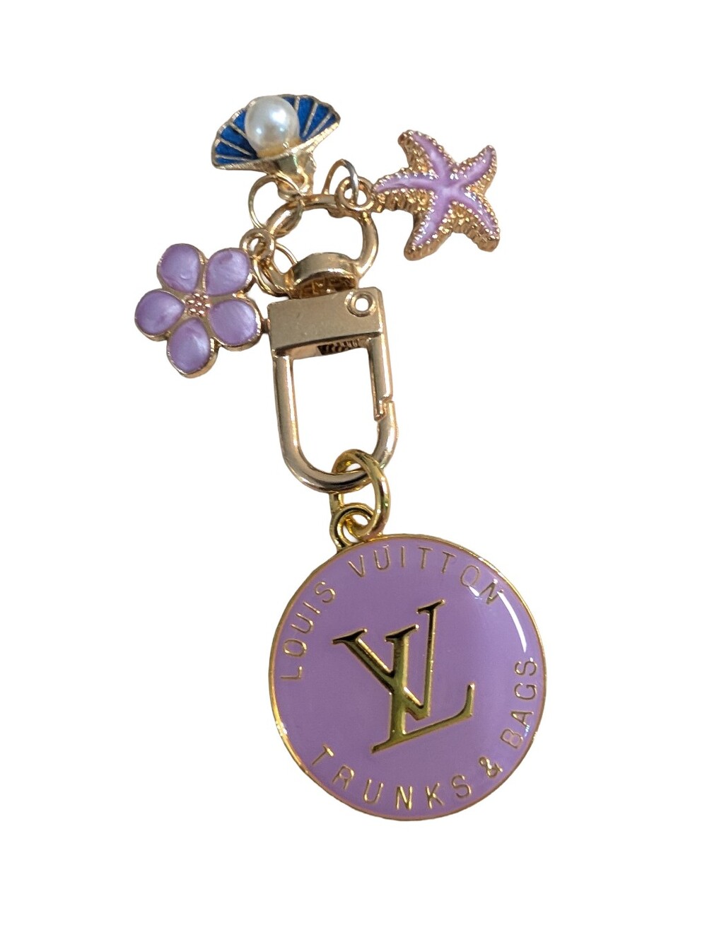 Louis Vuitton Trunks & Bags Charm 25mm, Lavender